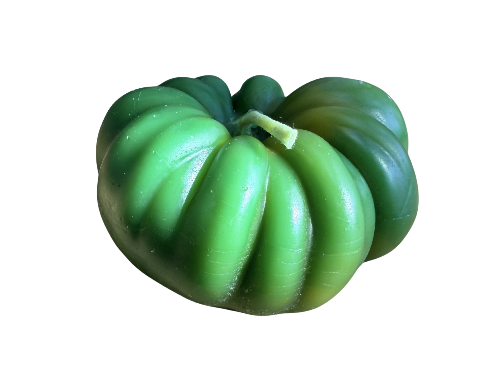 Small Green Heirloom Tomato Beeswax Candle