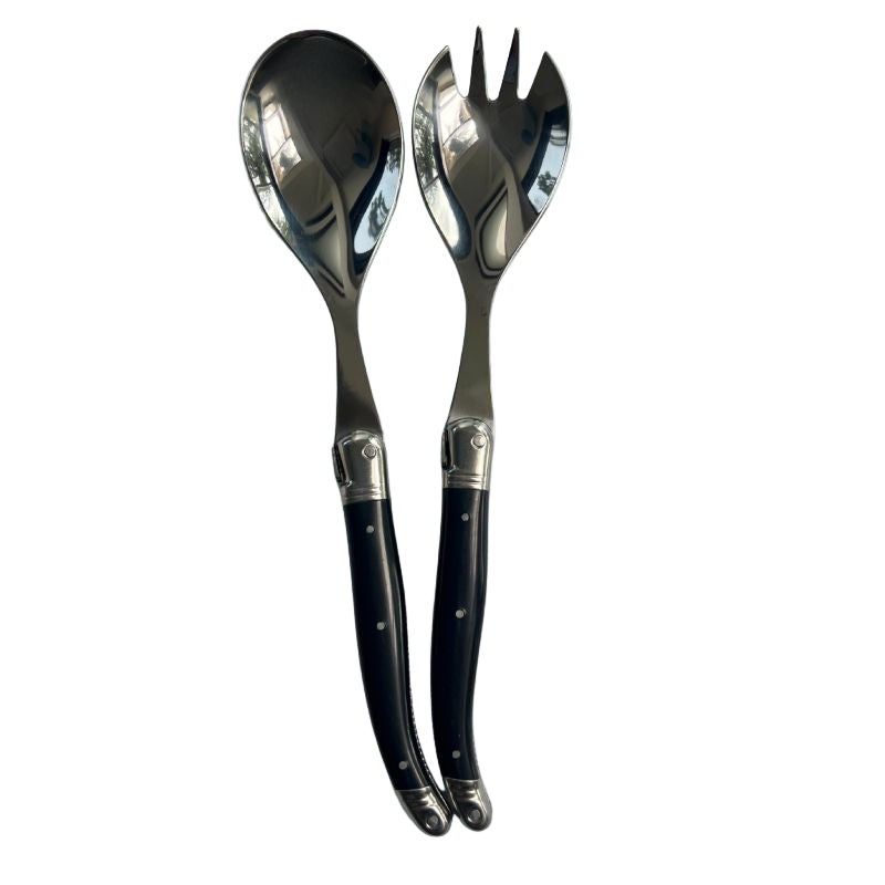 Black Salad Servers