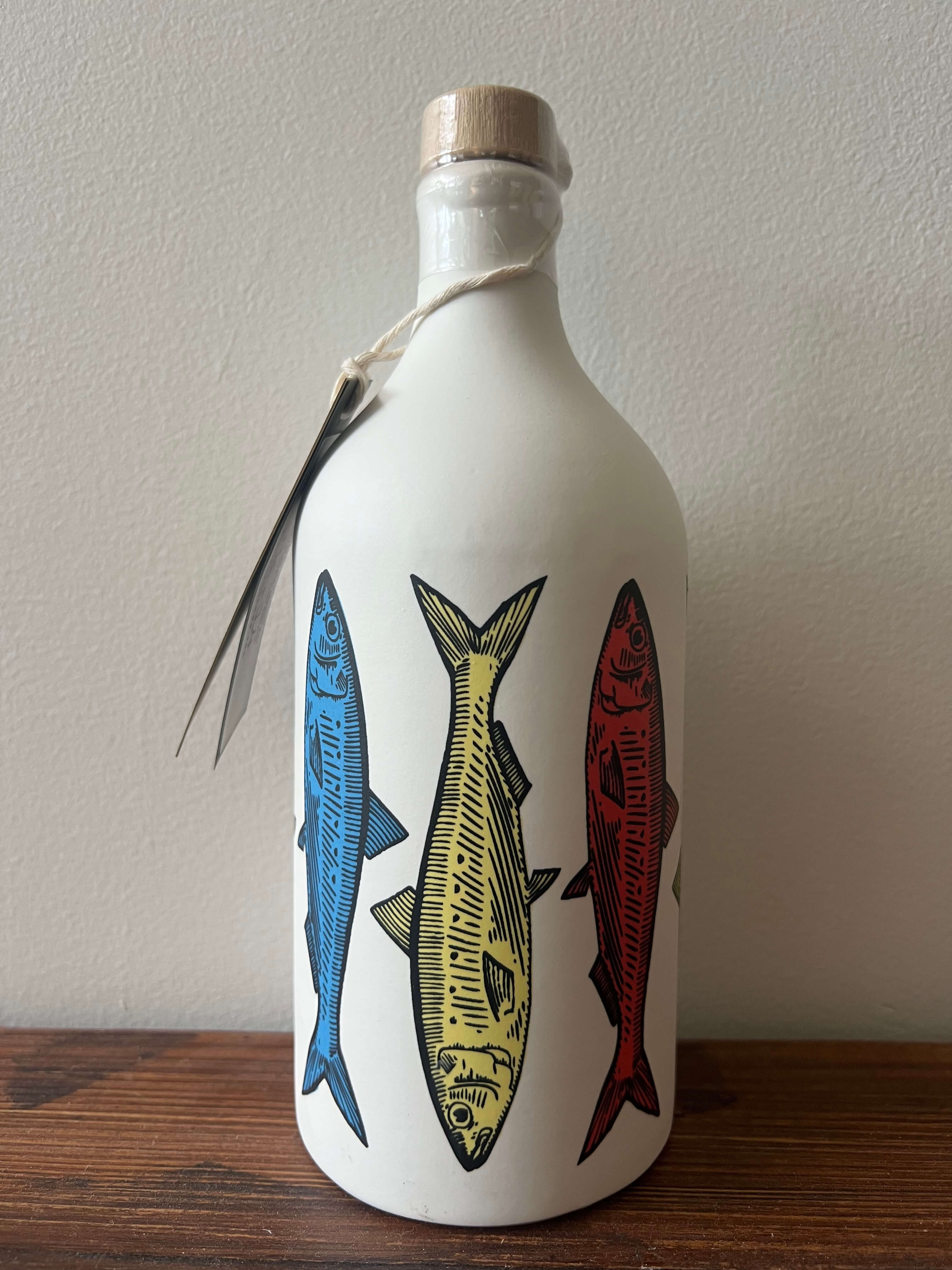 Fish Ceramic Olive Oil Bottle