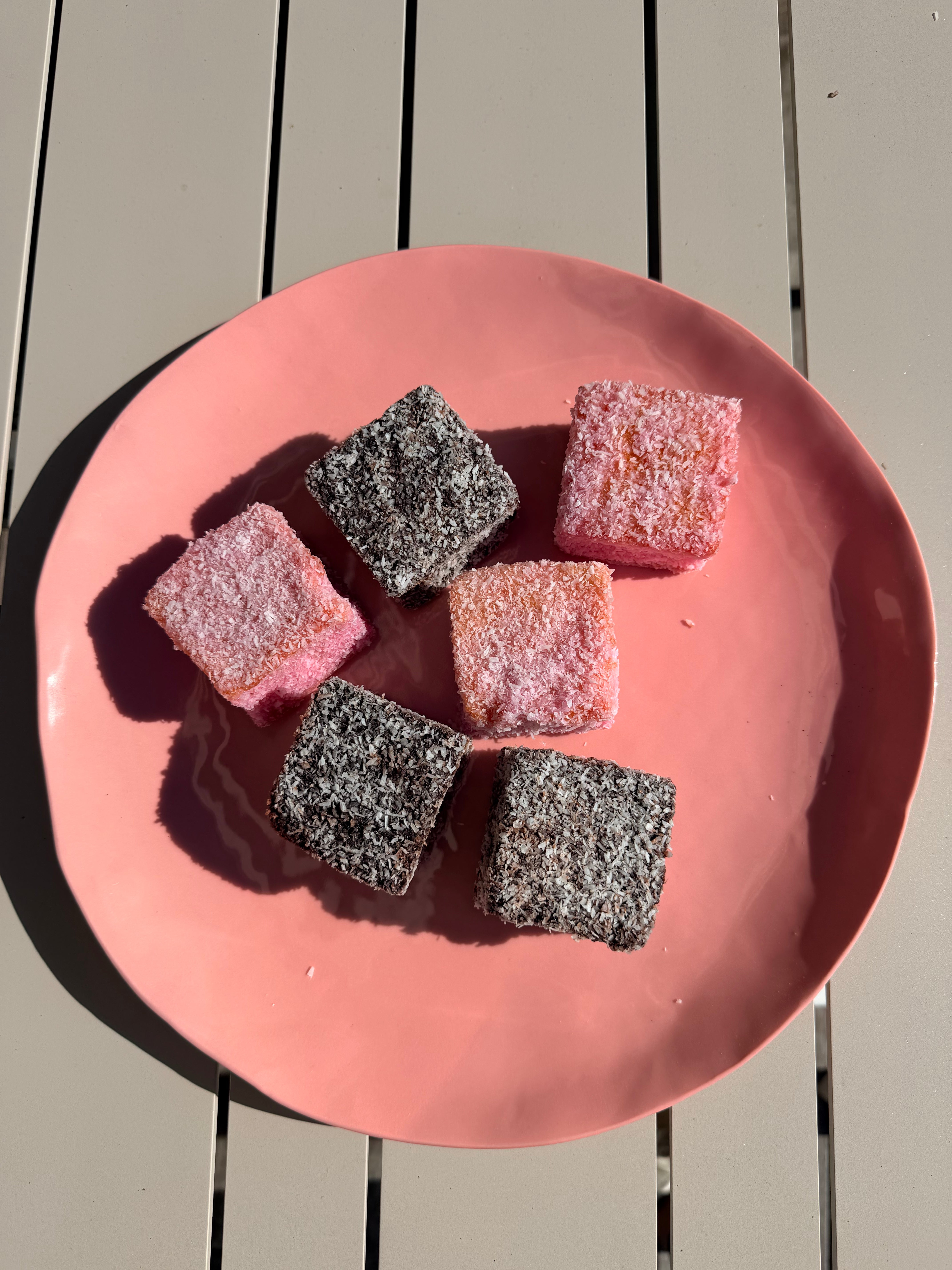 Coral Glazed Ceramic Platter