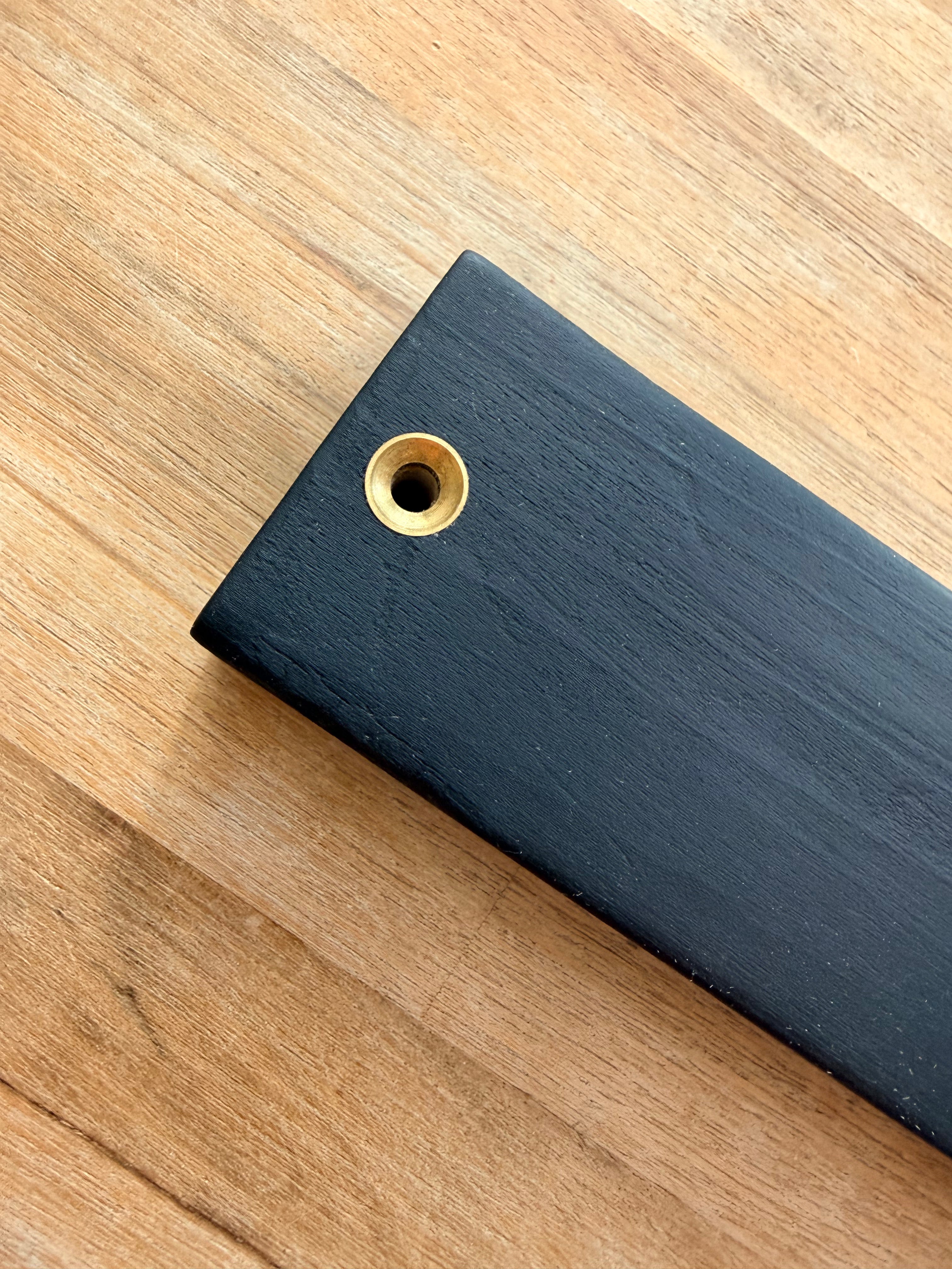 Large Charred Maple Magnetic Knife Rack