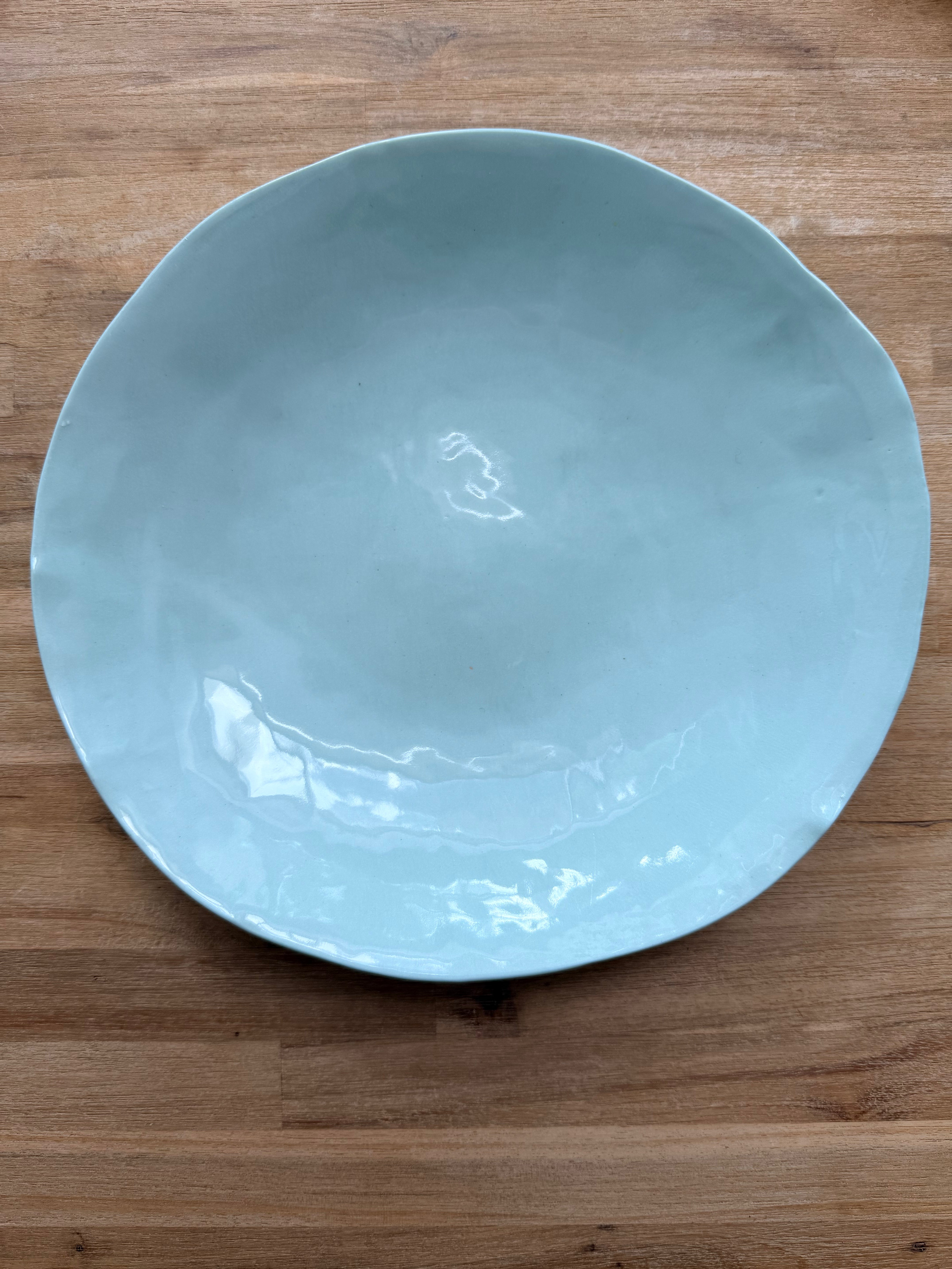 Sky Blue Glazed Ceramic medium Bowl