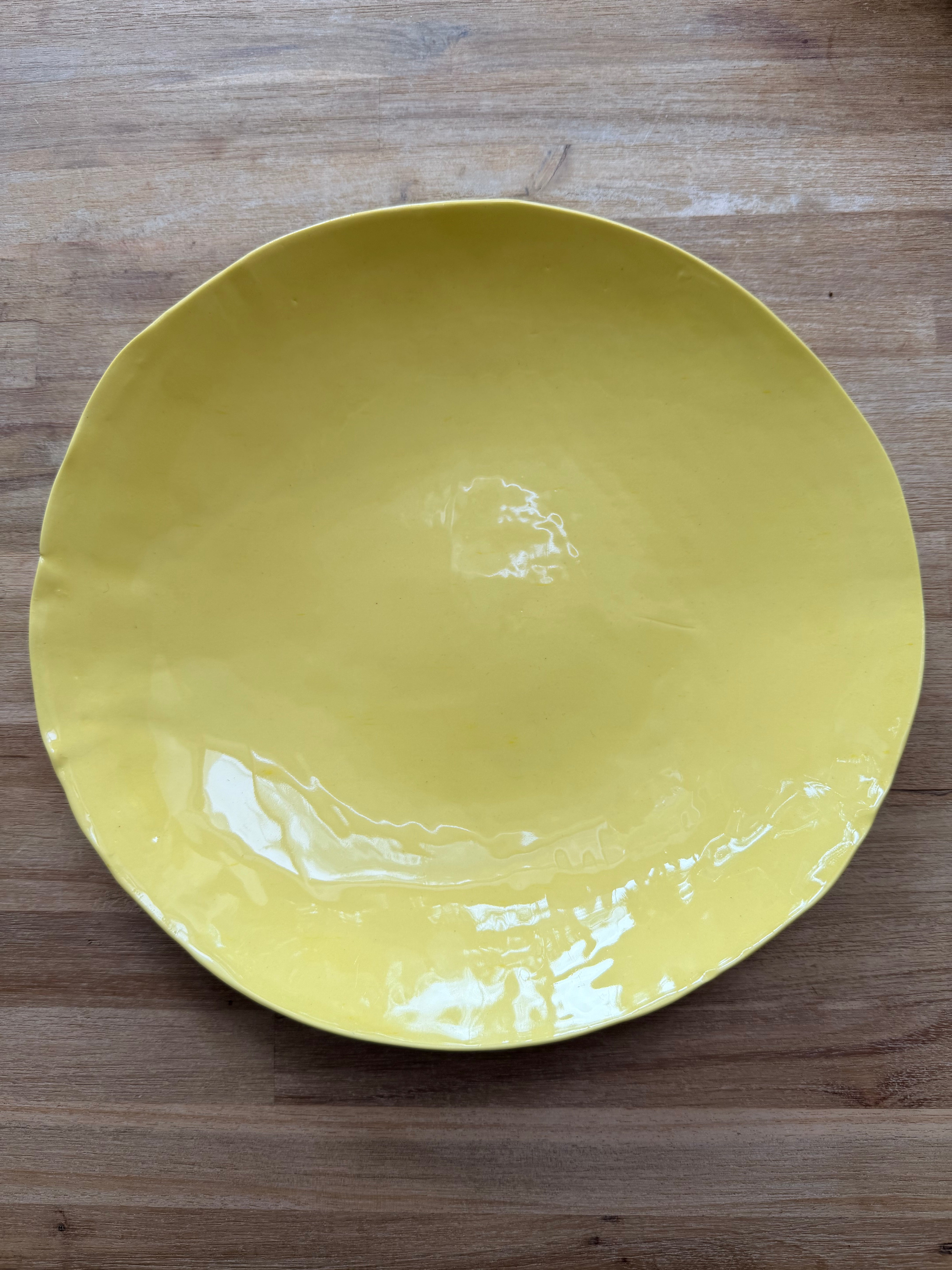 Butter Glazed Ceramic medium Bowl