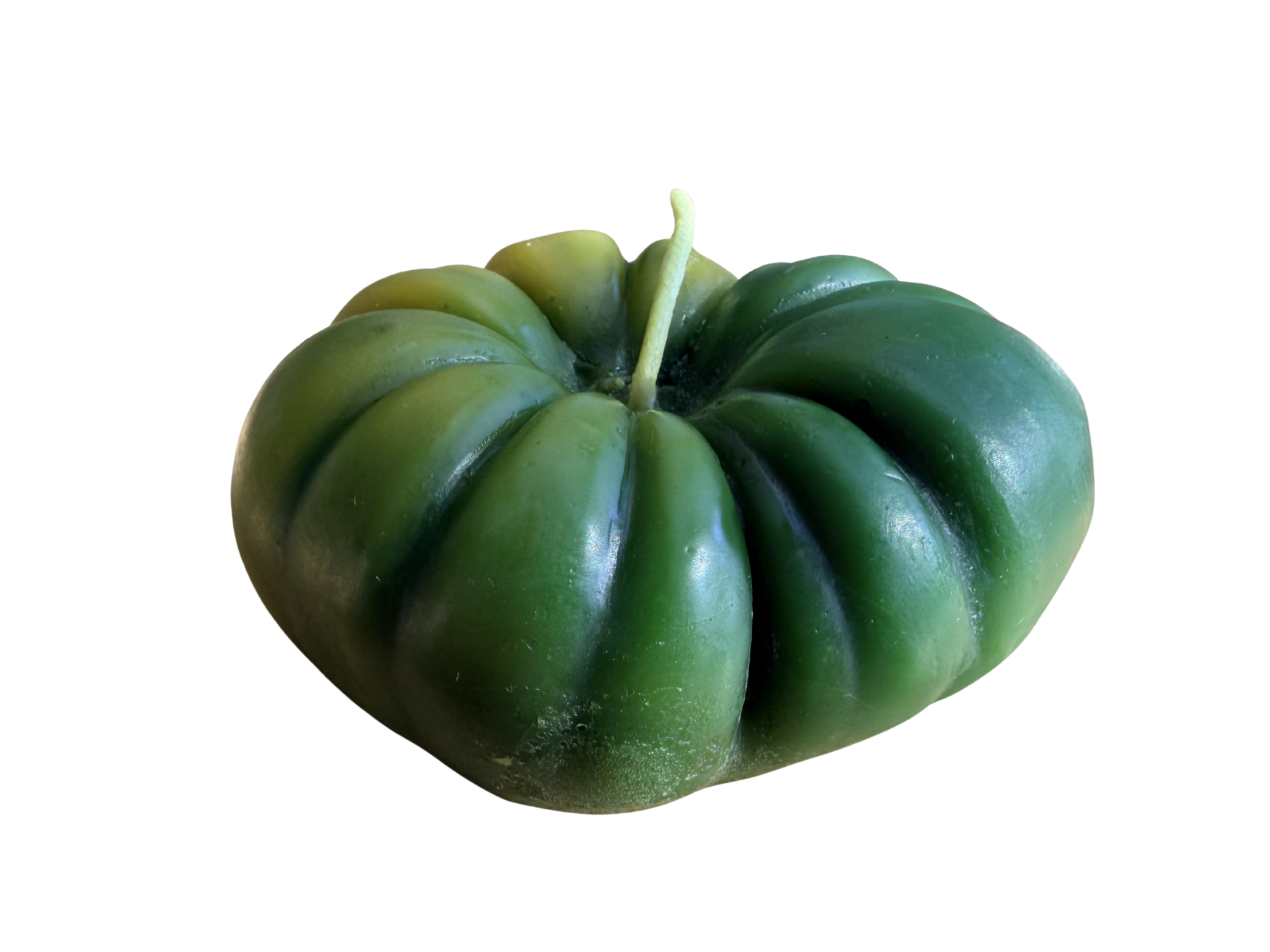 Large Green Heirloom Tomato Beeswax Candle