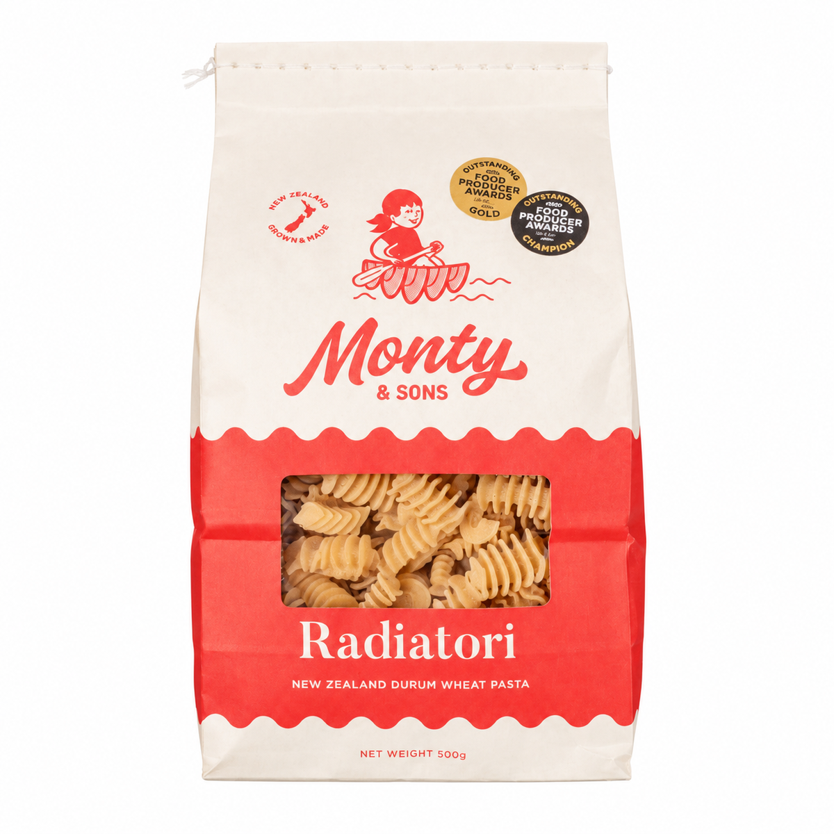 Monty & Sons Radiatori Pasta