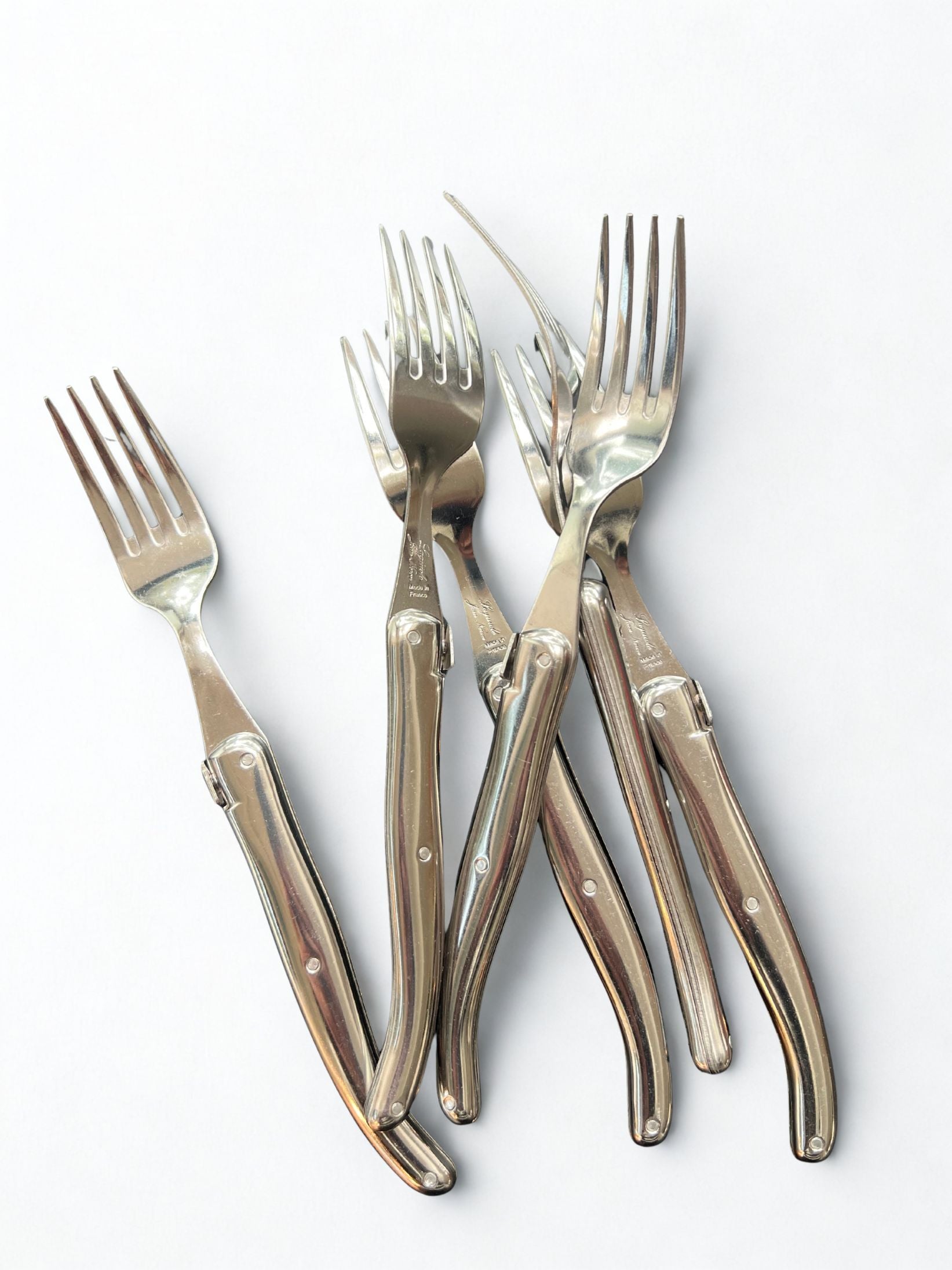 Silver Laguiole Neron 24 Piece Cutlery Set