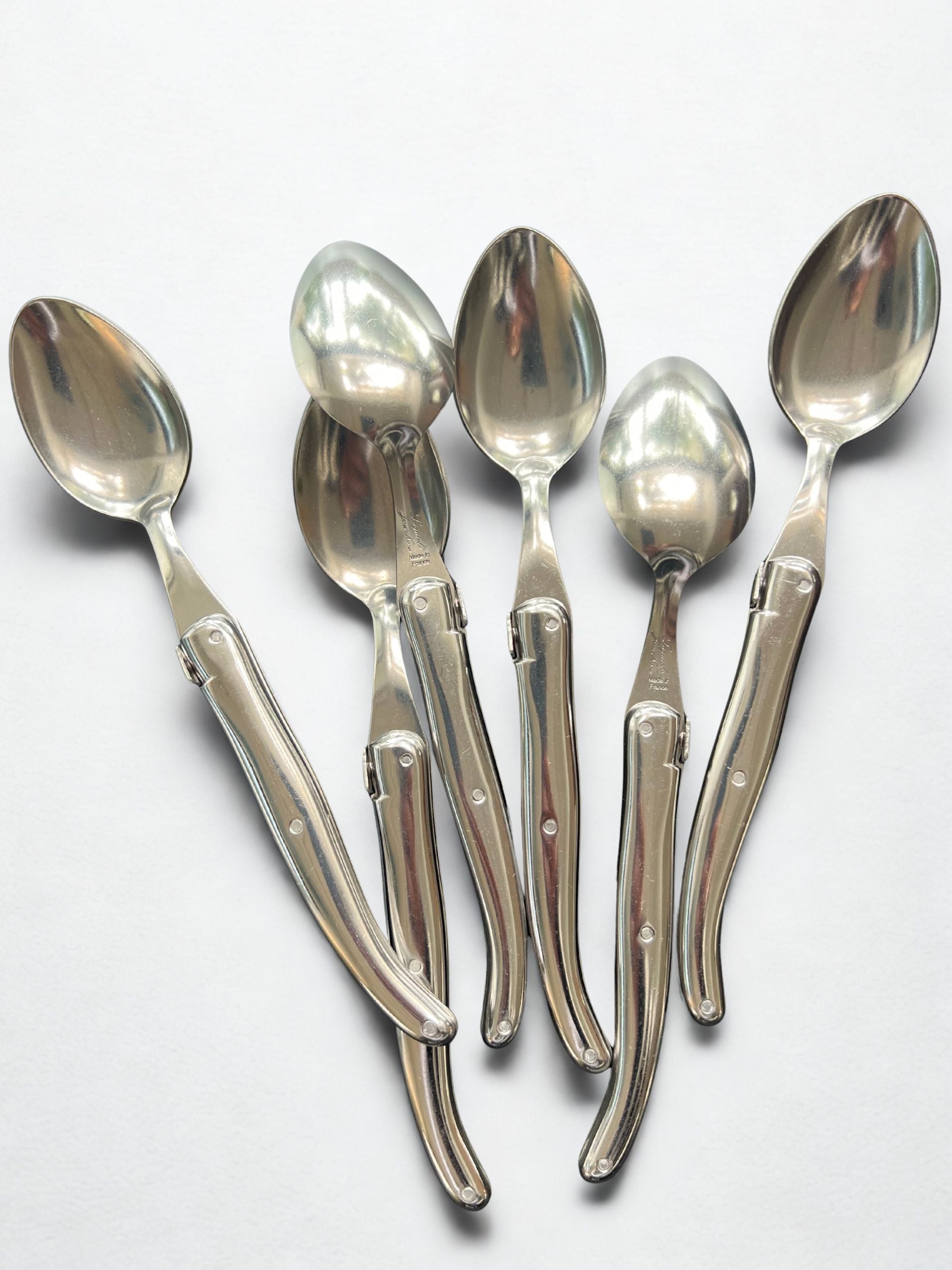 Silver Laguiole Neron 24 Piece Cutlery Set