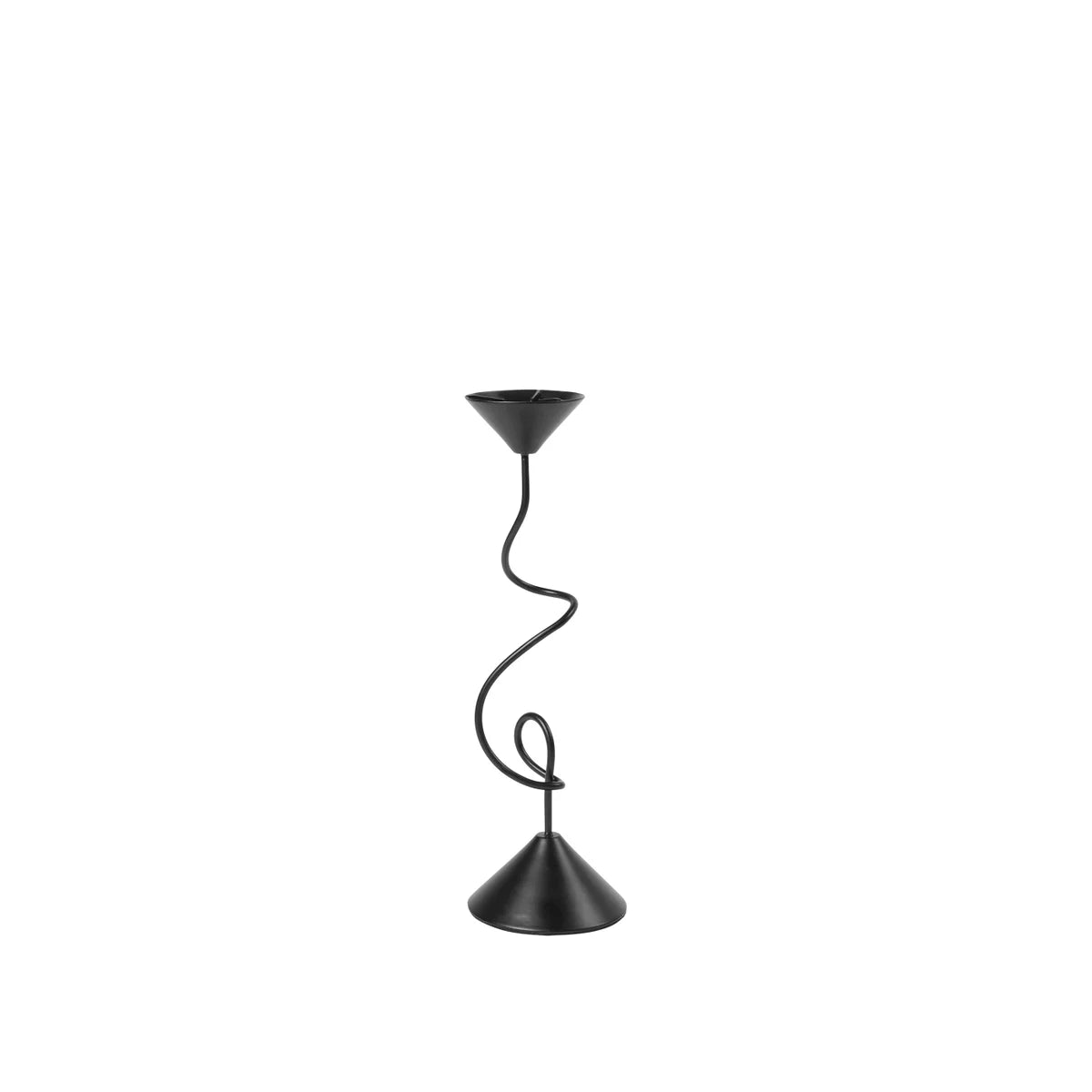 Tall Twisted Candlestick