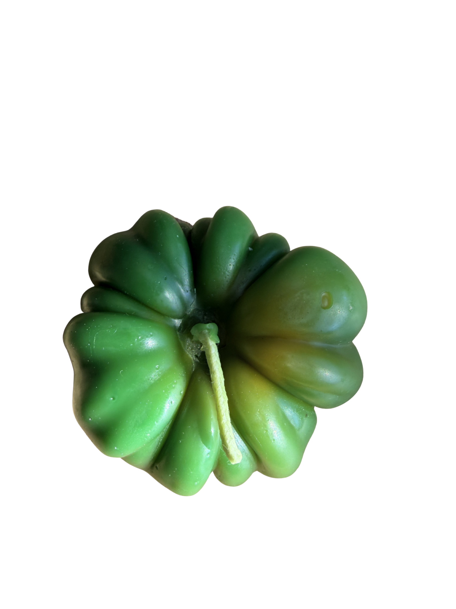 Small Green Heirloom Tomato Beeswax Candle