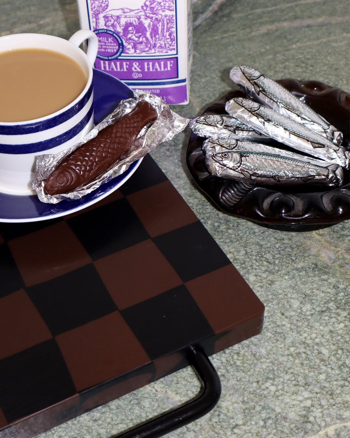 Espresso Check Chopping Board – Small