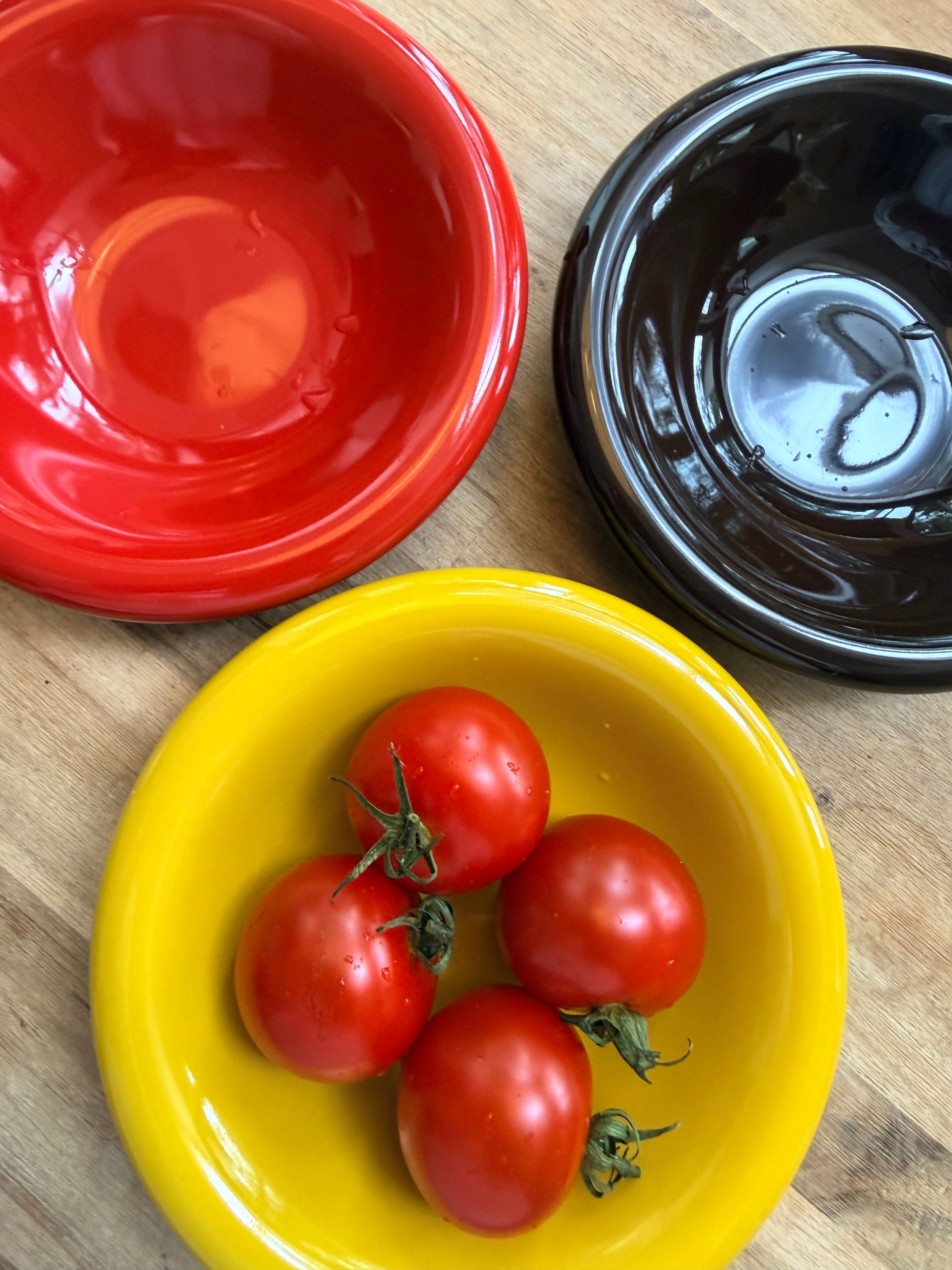 Tomato Red Side Bowl