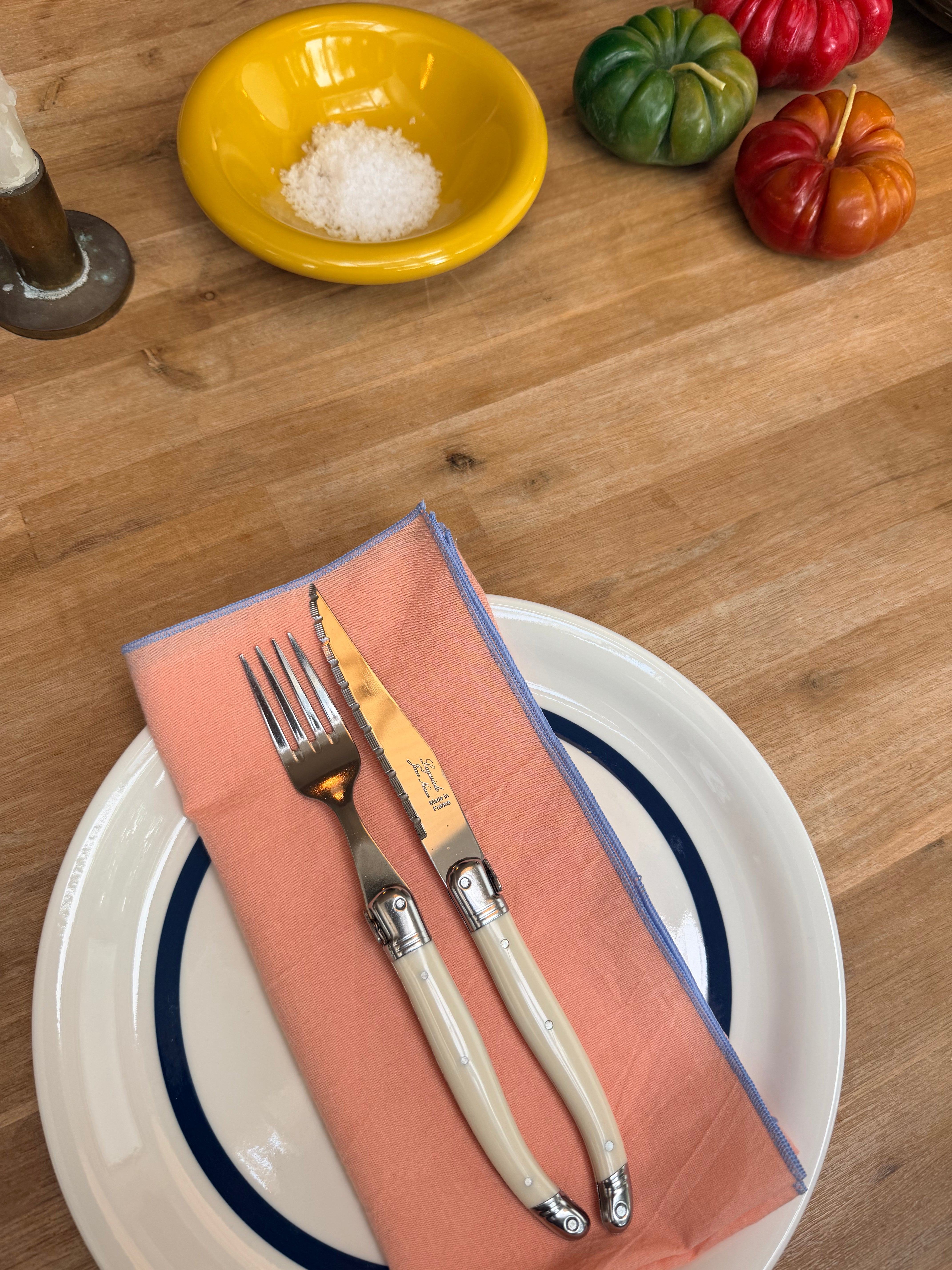Hoi An Pink and Blue Napkins