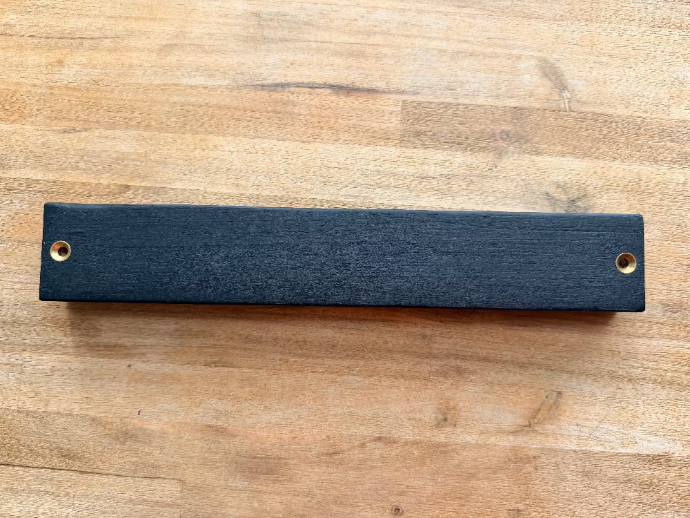 Small Charred Maple Magnetic Knife Rack