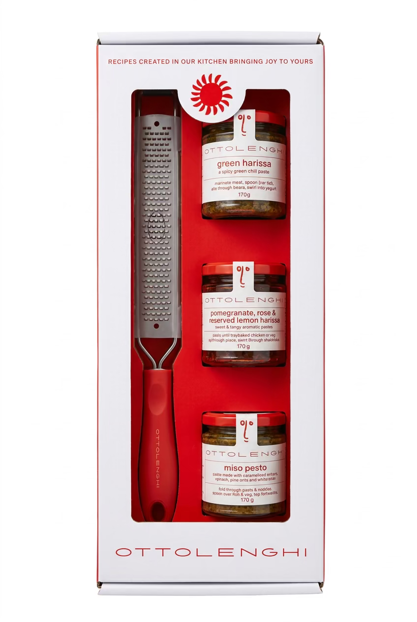 Ottolenghi Grater & Pantry Gift Set