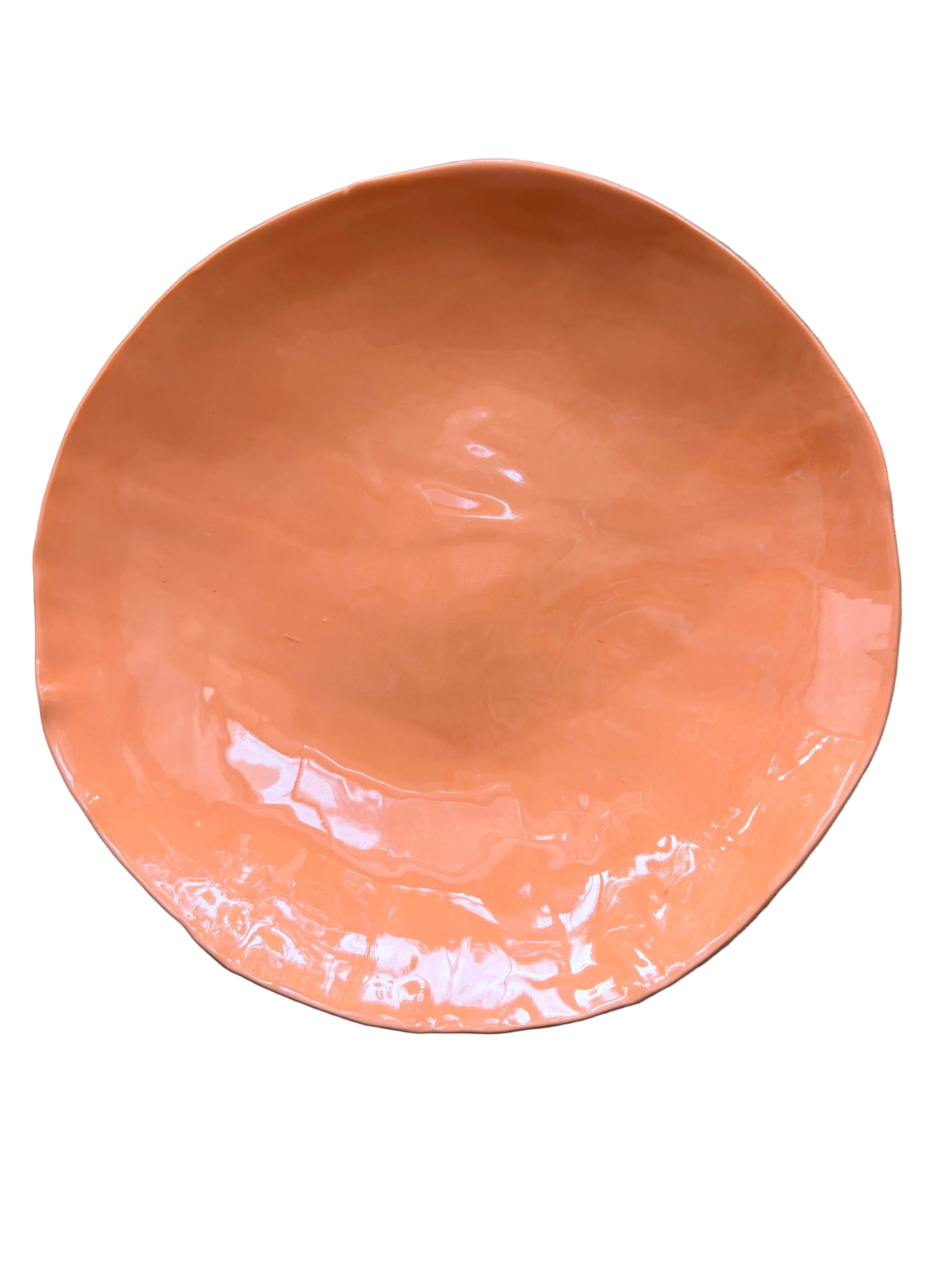 Cantaloupe Glazed Ceramic medium Bowl