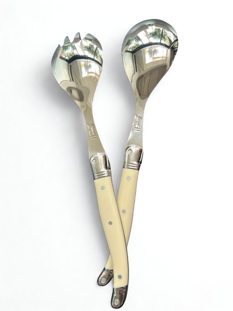 Ivory Salad Servers