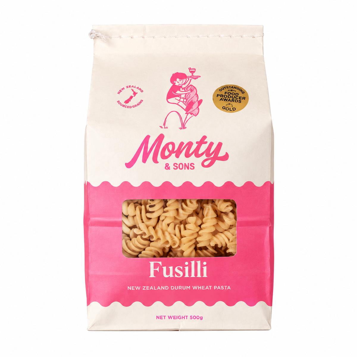 Monty & Sons Fusilli Pasta