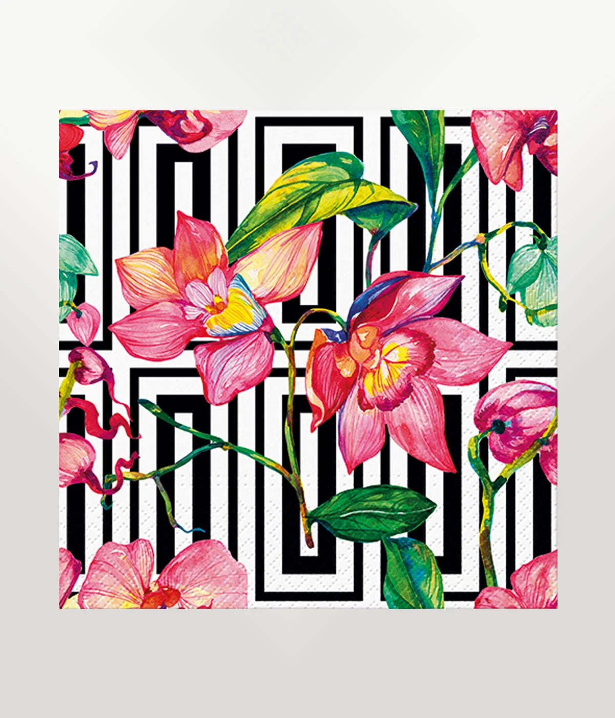 Orchid Wildflower Napkins