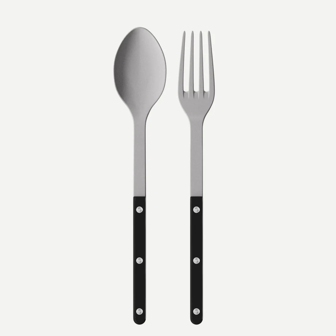 Black Serving Set