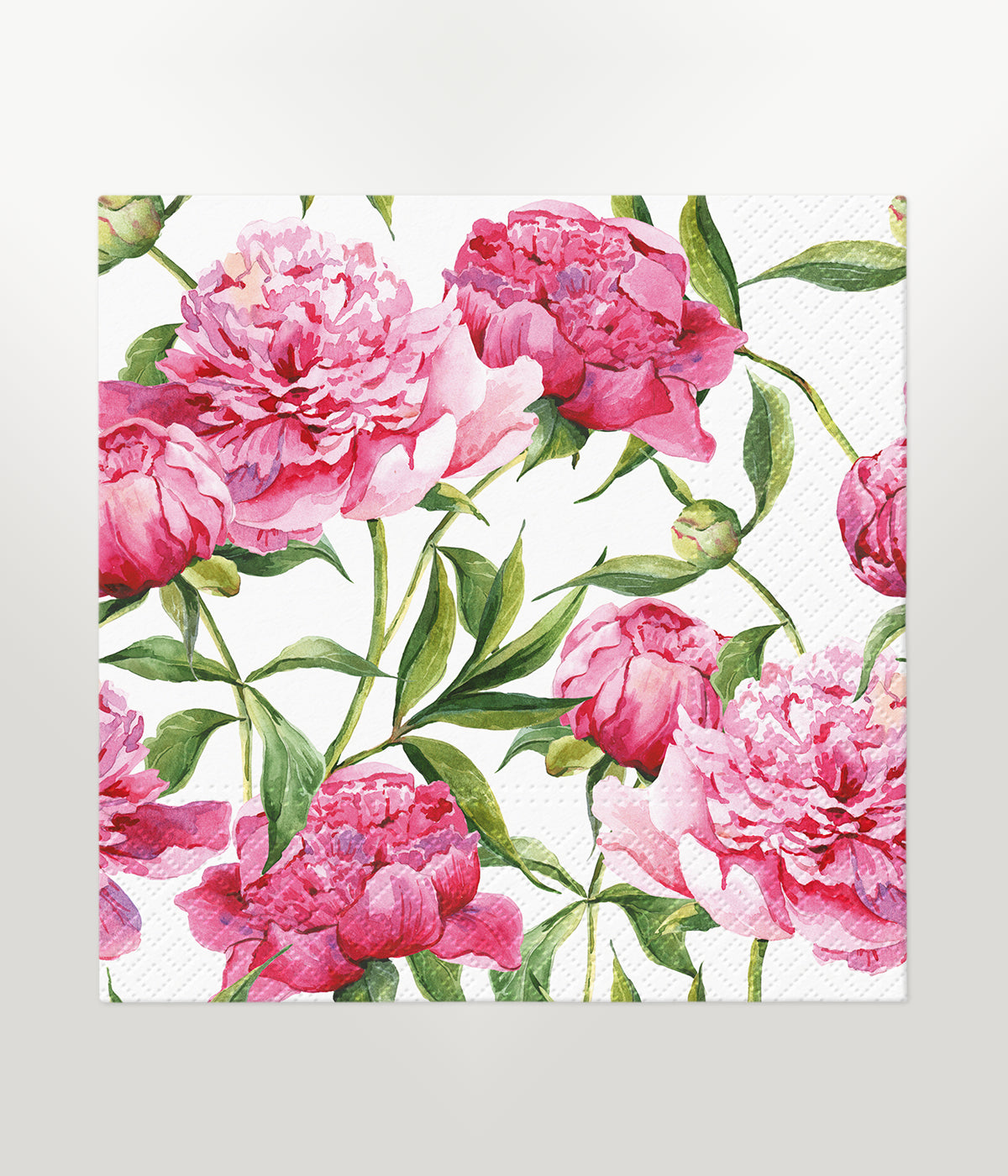 Pink Peony Napkins