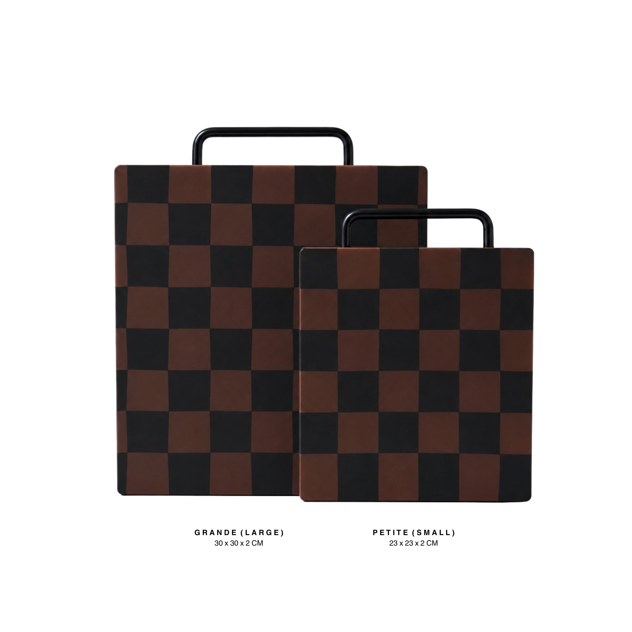 Espresso Check Chopping Board – Large